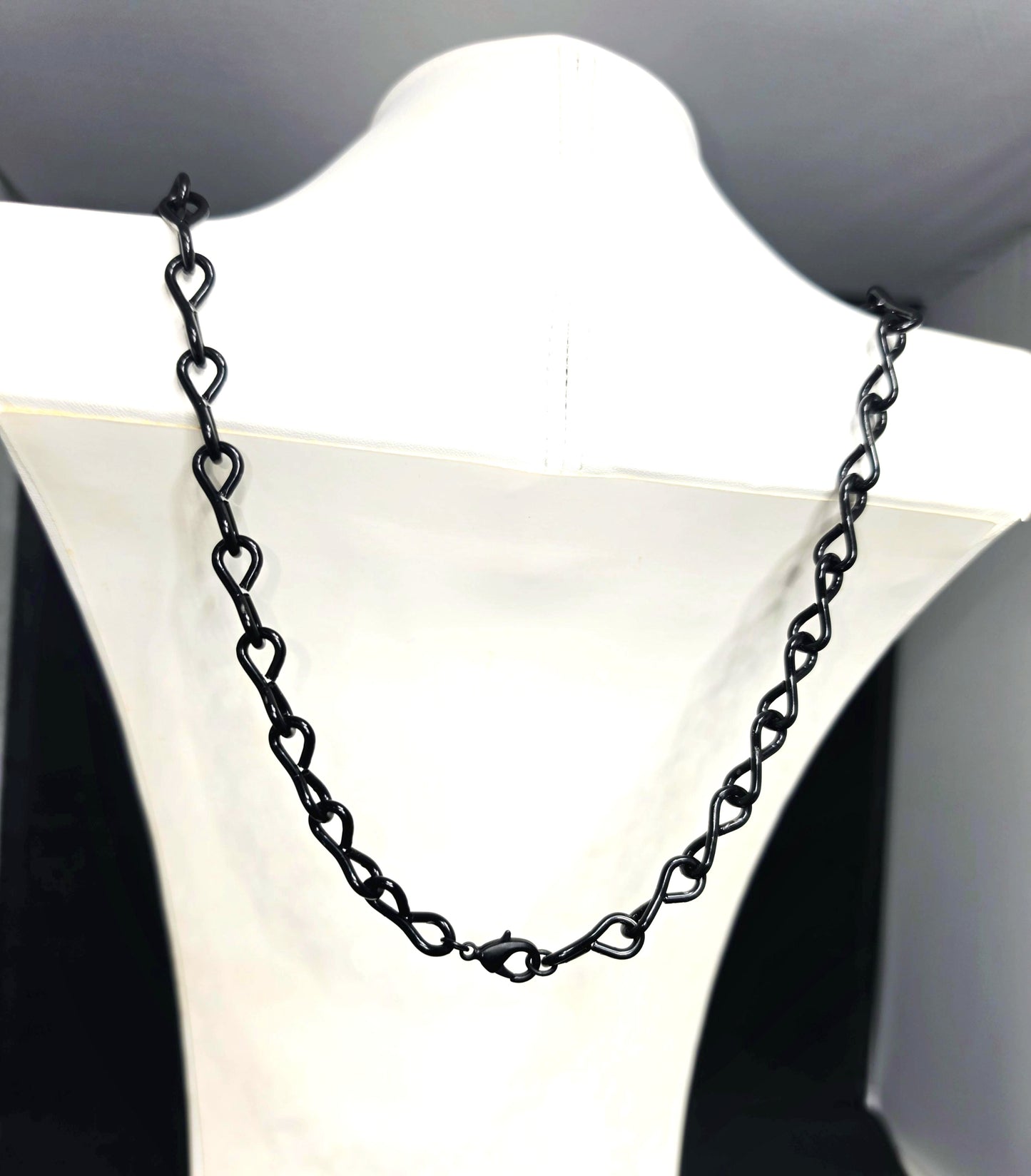 Double Cross Chain Necklace
