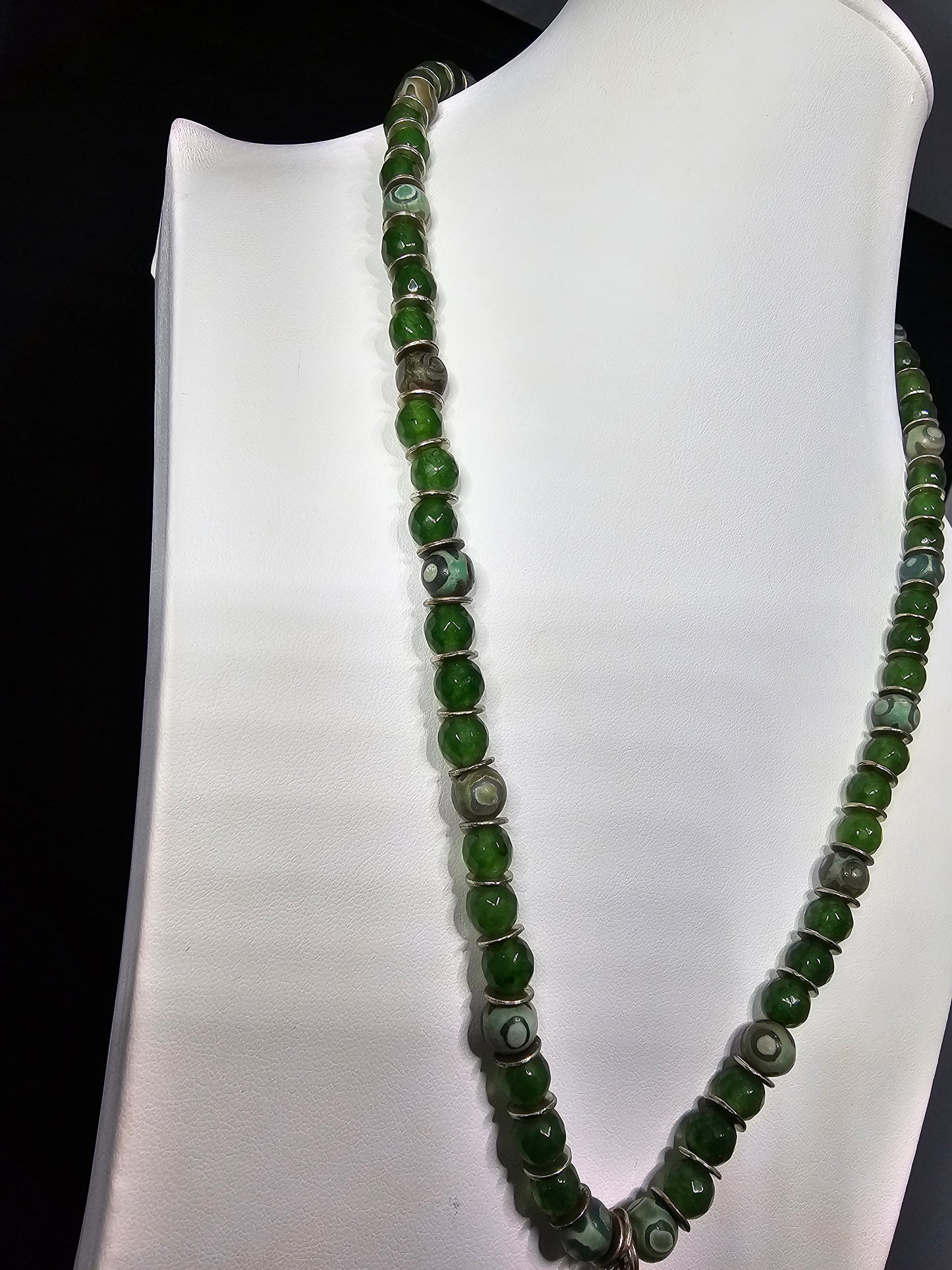 Hexagonal Point Necklace