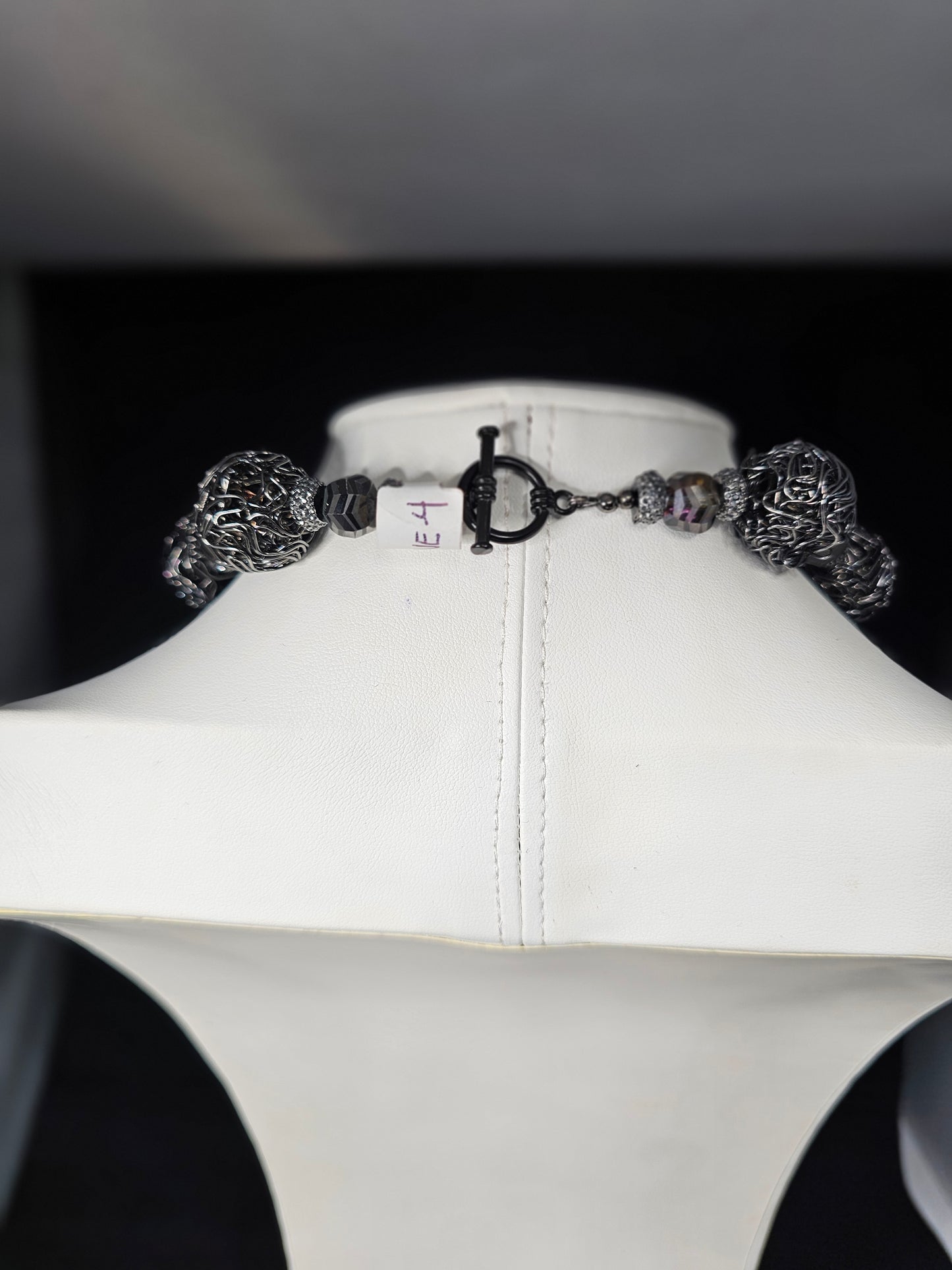 My Angel Metal Rhinestone Angel Wings Pendant Necklace Set