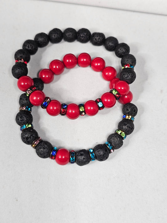 Circle Of Love Double Stack Bracelets