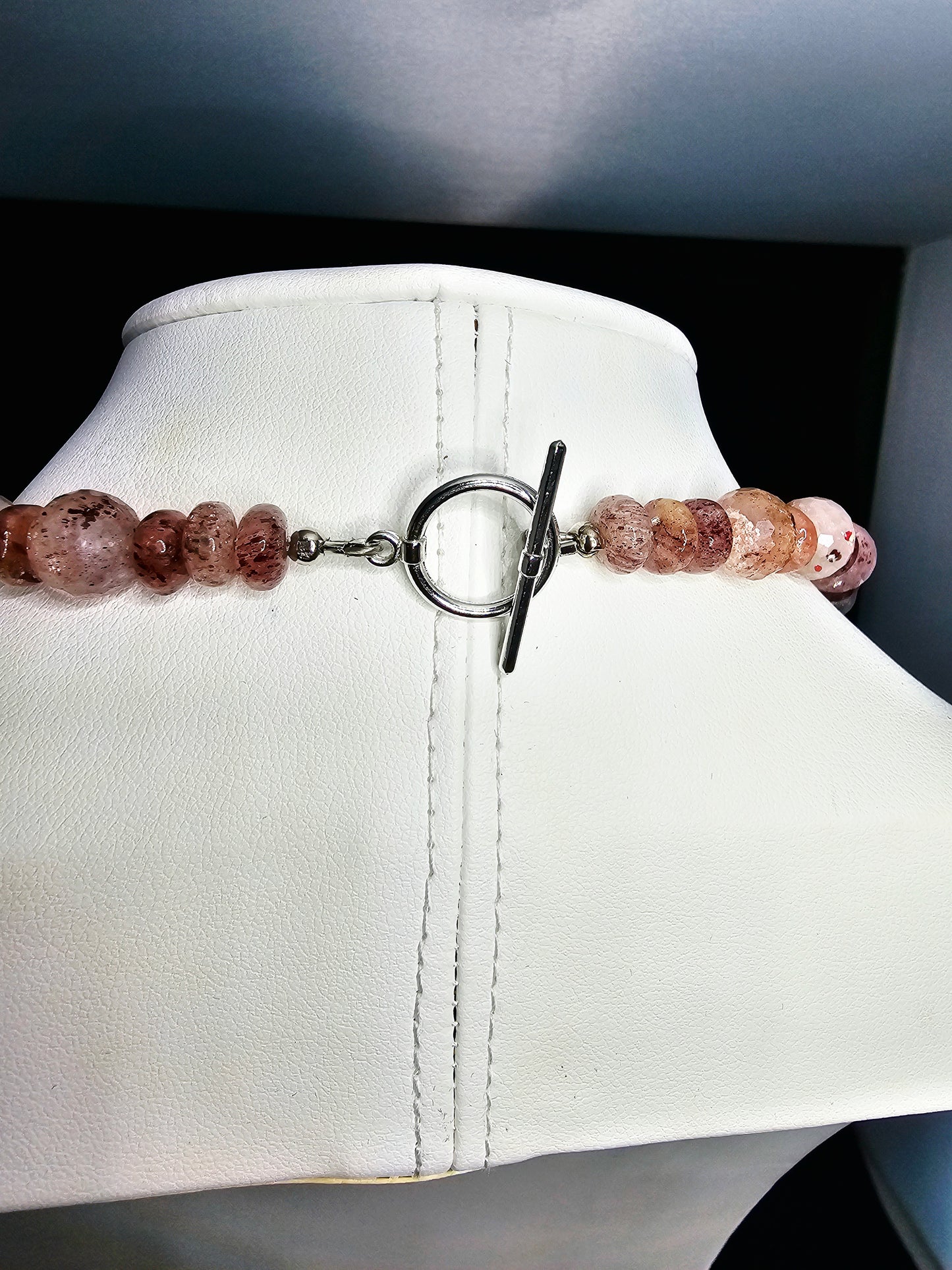Faith Collection: Rose Quartz Cross Necklace